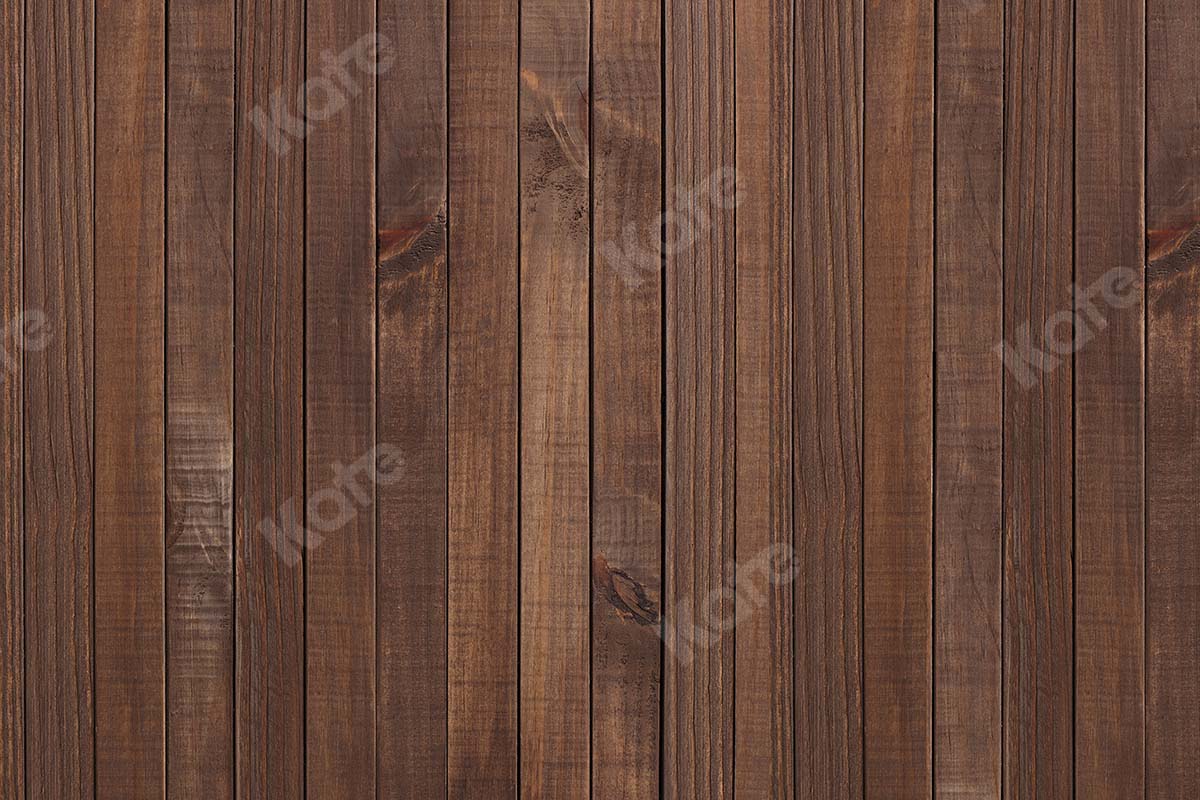 Kate Wooden Chestnut Brown Wood Backdrop for photography
